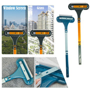 2 IN 1 Glass Cleaning Brush Car Windshield Home Window Glass Universal Detachable Squeegee Wiper Portable Cleaner Brushes