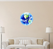 Glow In The Dark 3D Earth Wall Sticker FREE GLOBAL SHIPPING