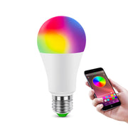 Led Smart Bluetooth Bulb Light Mobile Phone Dimming Color Music Group Control