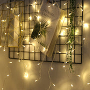 Led Starry Icicle Light String