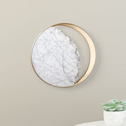 Marble Bedside LED Wall Lamp Creative Art Design Eclipse Wall Sconce Lighting