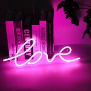 Neon decoration ins creative wall bar atmosphere lamp clean bar bed lamp romantic bedroom room layout