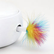 Electric cat toy smart funny cat stick donut automatic turntable