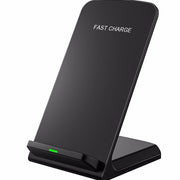 T100 wireless charging transmitter three coil fast charge collapsible bracket QI wireless charging mobile phone bracket