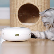 Electric cat toy smart funny cat stick donut automatic turntable