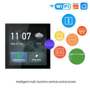 LCD Scene Touch Screen Panel Of Smart Home Central Control Gateway
