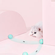 Self-Hi Relieving Stuffy Cat Teaser Smart Rolling Ball