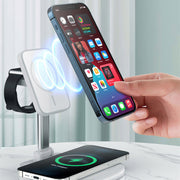 Three-in-one Wireless Charger Foldable Magnetic Stand