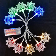 LED Moon Castle Lighting Chain Holiday Decoration