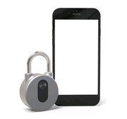 Smart padlock Bluetooth lock dorm cabinet door lock home lock waterproof mobile phone APP unlock