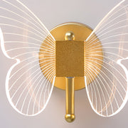 Butterfly Wall Lamp Light Luxury Bedside Warm Decoration