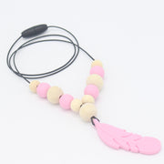 Baby Soothing Teether Protects Safety Baby Teether Necklace