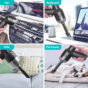 Electric Mini Cordless Air Duster Blower High Pressure For Computer Car Cleaning