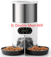 Automatic chqiue pet feeder